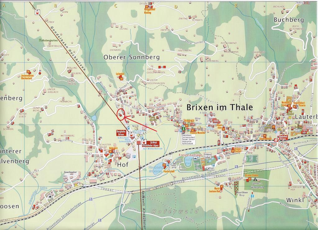 Gaestehaus Hofer Brixen im Thale Dış mekan fotoğraf